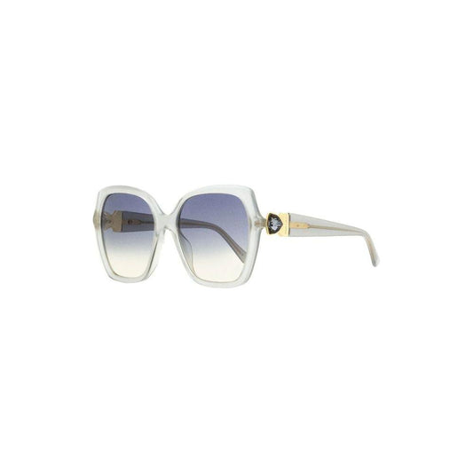 Jimmy Choo White Resin Sunglasses Jimmy Choo Light Gray