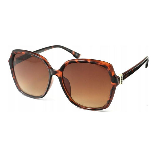 Guess Brown Resin Sunglasses Guess Sienna