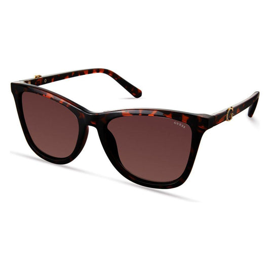 Guess Brown Resin Sunglasses Guess Dark Olive Green