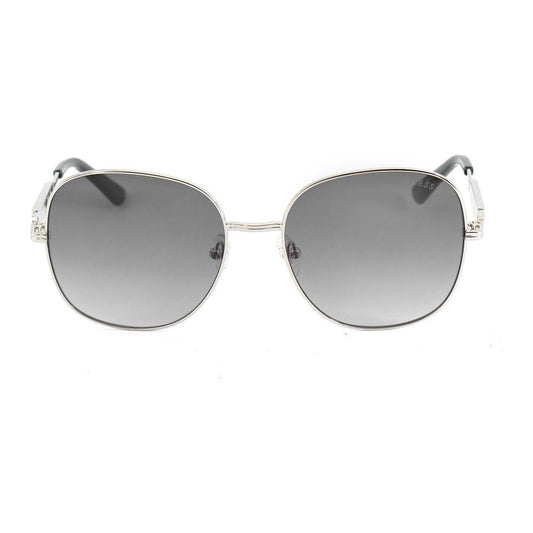 Guess Gray Metal Sunglasses Guess Dark Gray