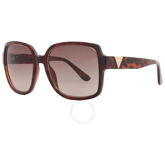 Guess Brown Resin Sunglasses Guess Dim Gray