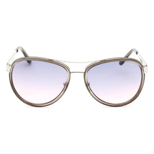 Guess Gray Metal Sunglasses Guess Lavender