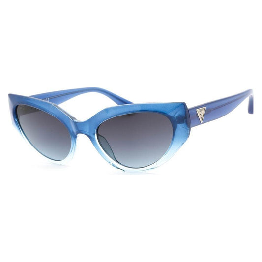 Guess Blue Plastic Sunglasses Guess Light Slate Gray