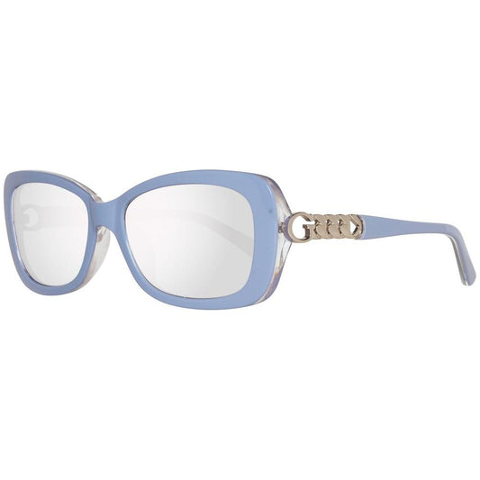 Guess Blue Plastic Sunglasses Guess Light Gray