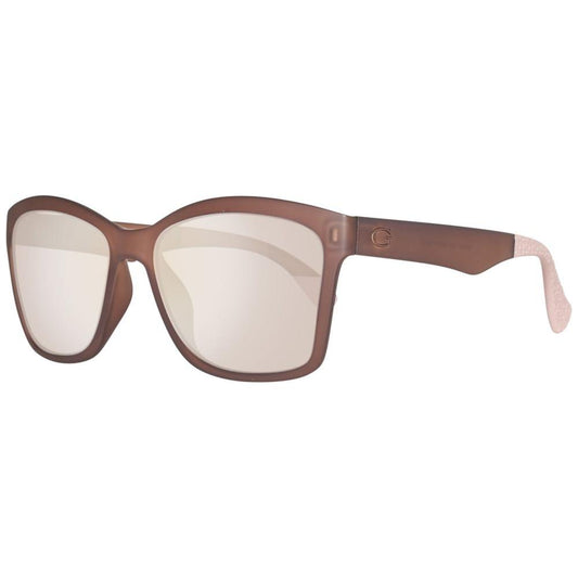 Guess Brown Plastic Sunglasses Guess Dim Gray