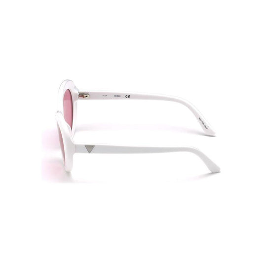 Guess White Acetate Sunglasses Guess Lavender