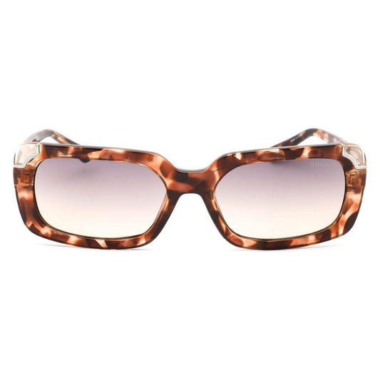 Guess Brown Plastic Sunglasses Guess Light Gray