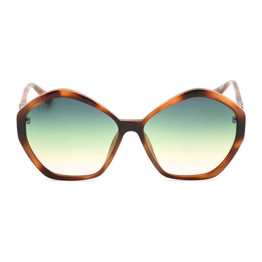 Guess Brown Plastic Sunglasses Guess Light Gray