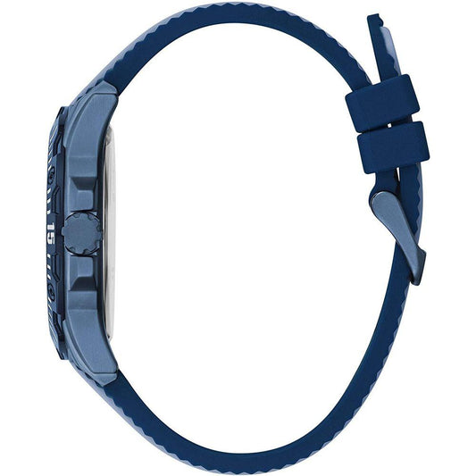 Guess Blue Silicone Watch Guess Dark Slate Gray