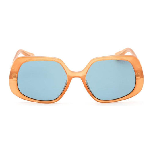 Guess Beige Plastic Sunglasses Guess Light Steel Blue