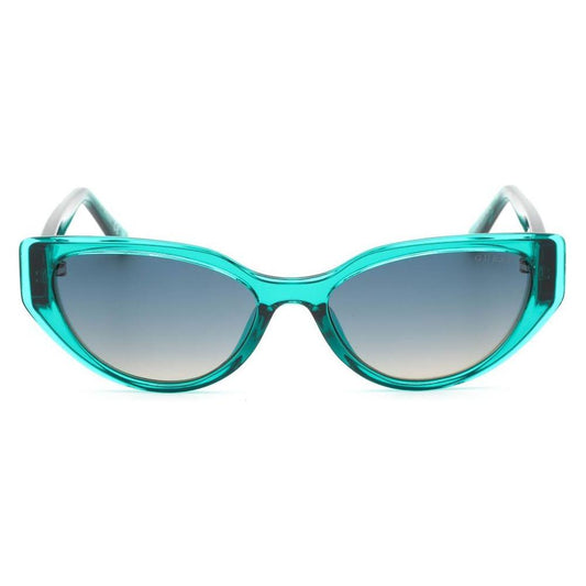 Guess Green Plastic Sunglasses Guess Cadet Blue