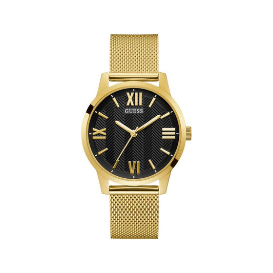 Guess Gold Stainless Steel Watch Guess Black