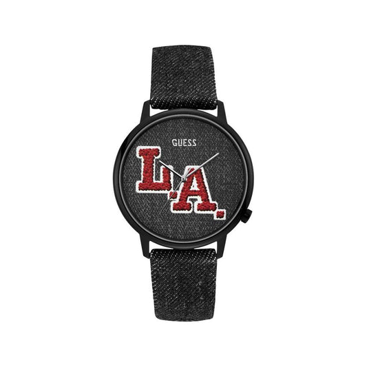Guess Black Textile Watch Guess Dark Slate Gray