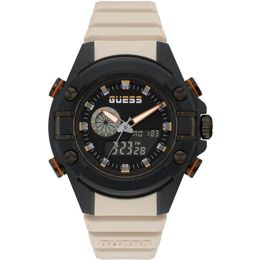 Guess Beige Resin Watch Guess Gray