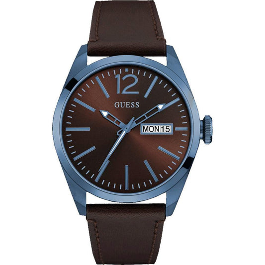 Guess Brown Polyethylene Watch Guess Dark Slate Gray