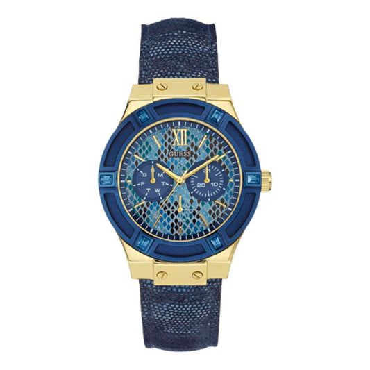 Guess Blue Polyethylene Watch Guess Dark Slate Gray