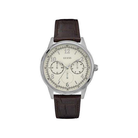 Guess Brown Polyethylene Watch Guess Gray