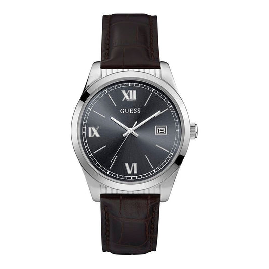 Guess Brown Polyethylene Watch Guess Dark Slate Gray