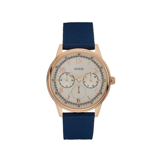 Guess Blue Nylon Watch Guess Tan
