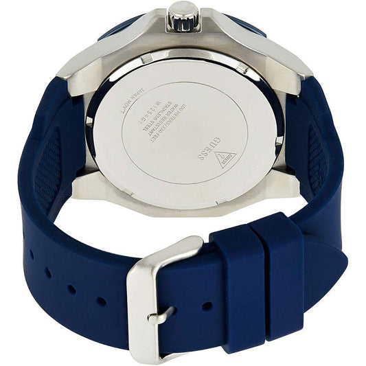 Guess Blue Rubber Watch Guess Midnight Blue