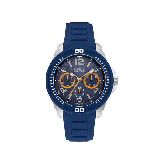 Guess Blue Rubber Watch Guess Dark Slate Gray