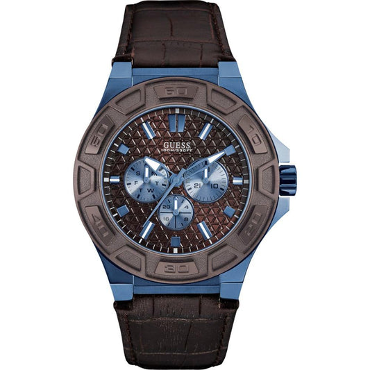 Guess Brown Polyethylene Watch Guess Dark Slate Gray