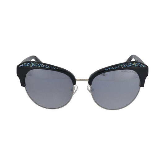 Marciano by Guess Black Acetate Sunglasses Marciano by Guess Light Slate Gray