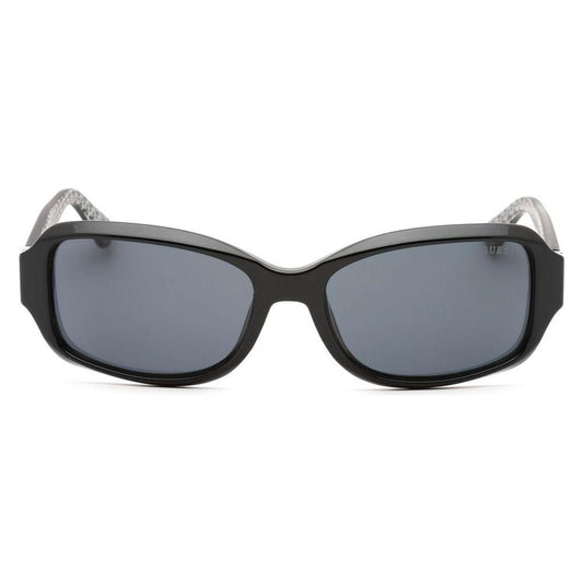 Guess Black Resin Sunglasses Guess Slate Gray