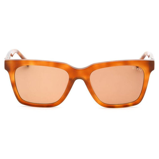 Guess Brown Resin Sunglasses Guess Tan