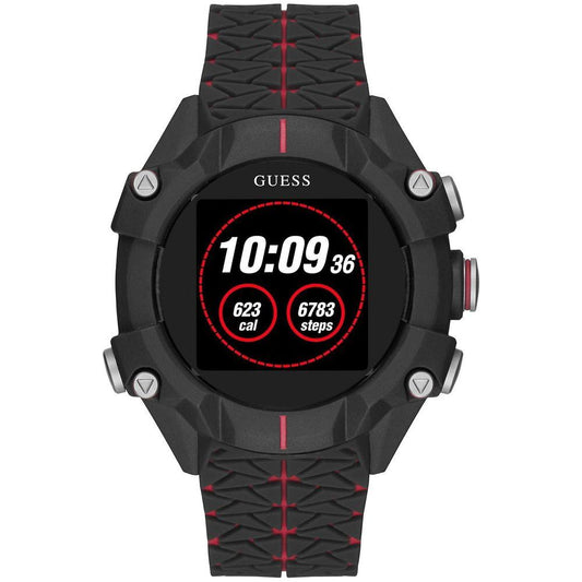 Guess Black Resin Watch Guess Dark Slate Gray