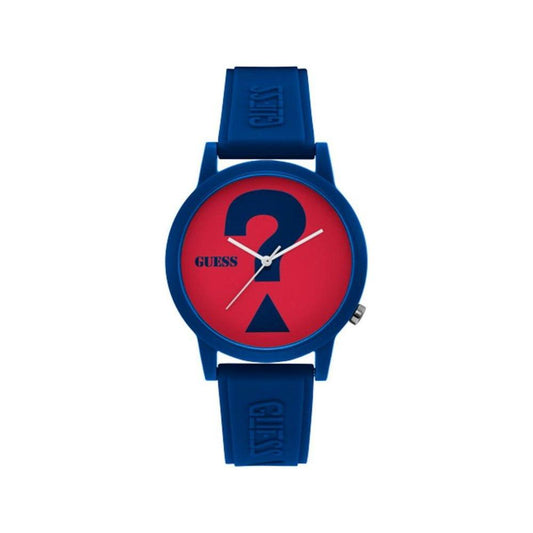 Guess Blue Resin Watch Guess Midnight Blue