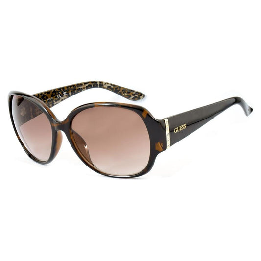Guess Brown Resin Sunglasses Guess Rosy Brown
