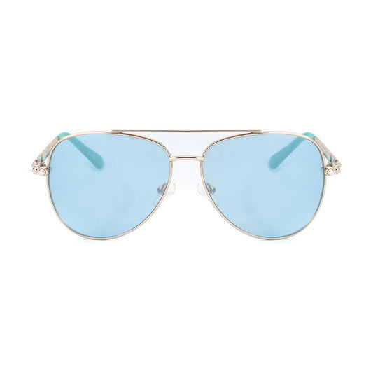 Guess Gold Metal Sunglasses Guess Powder Blue