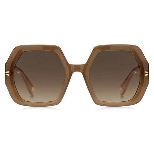 Marc Jacobs Brown Plastic Sunglasses Marc Jacobs Dim Gray
