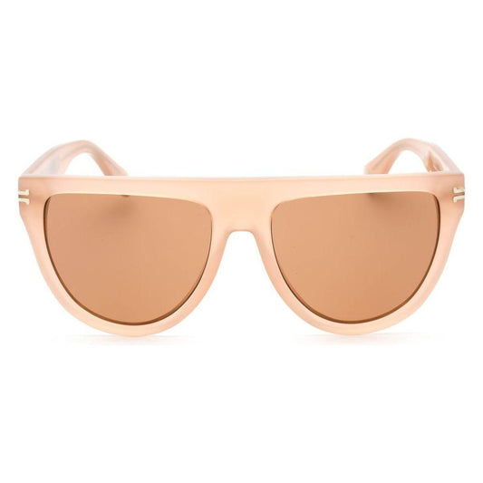 Marc Jacobs Beige Plastic Sunglasses Marc Jacobs Tan