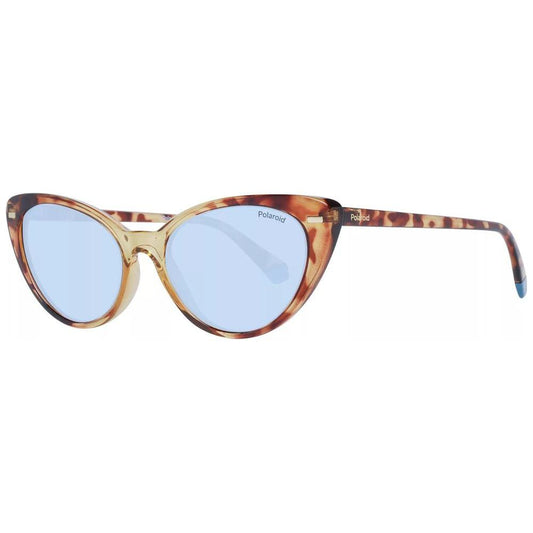 Polaroid Brown Plastic Sunglasses Polaroid Light Gray