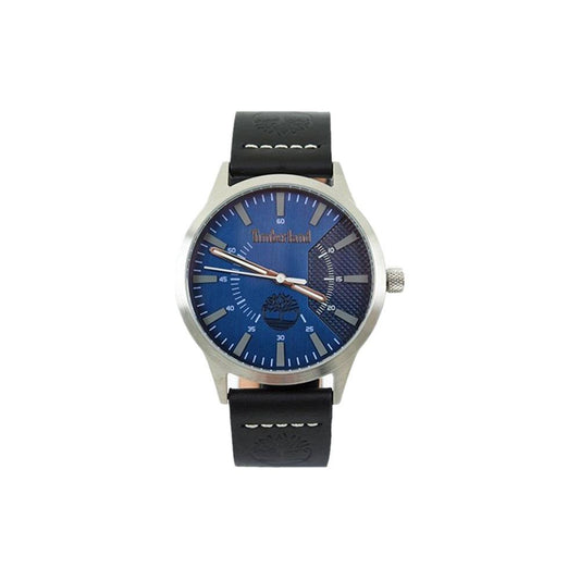 Timberland Black Leather Watch Timberland Dark Slate Gray