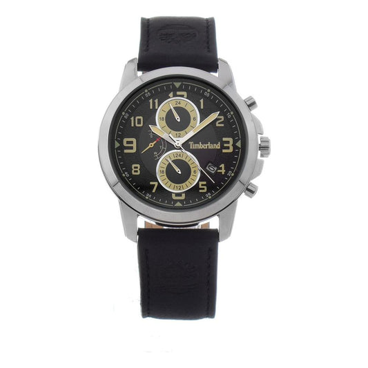 Timberland Brown Leather Watch Timberland Gray
