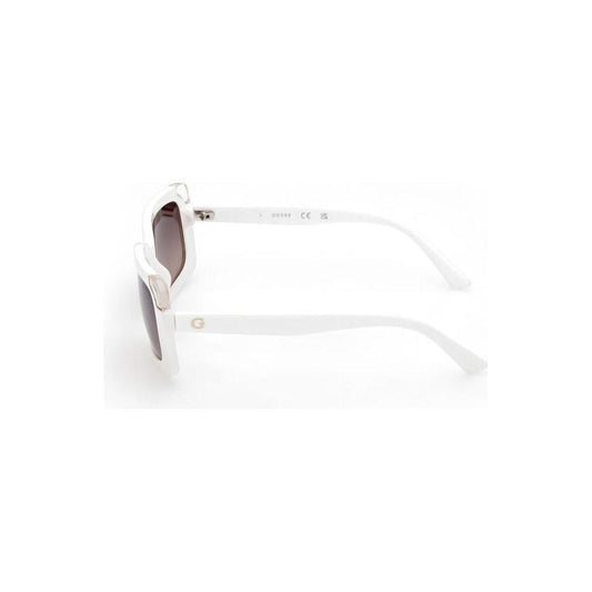 Guess White Injected Sunglasses Guess White Smoke