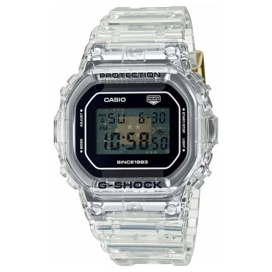 Casio White Resin Watch Casio Light Gray