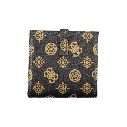 Guess Jeans Brown Polyethylene Wallet Guess Jeans Dark Slate Gray