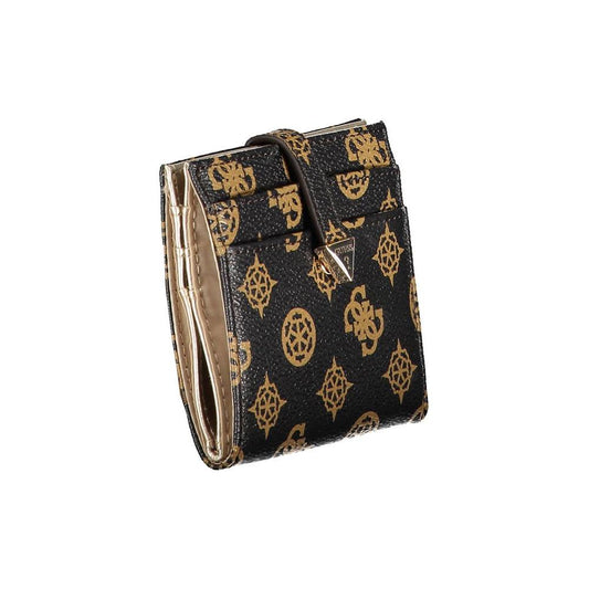Guess Jeans Brown Polyethylene Wallet Guess Jeans Dark Slate Gray