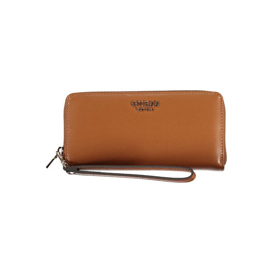 Guess Jeans Brown Polyethylene Wallet Guess Jeans Sienna