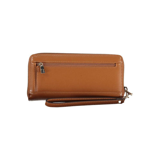 Guess Jeans Brown Polyethylene Wallet Guess Jeans Sienna