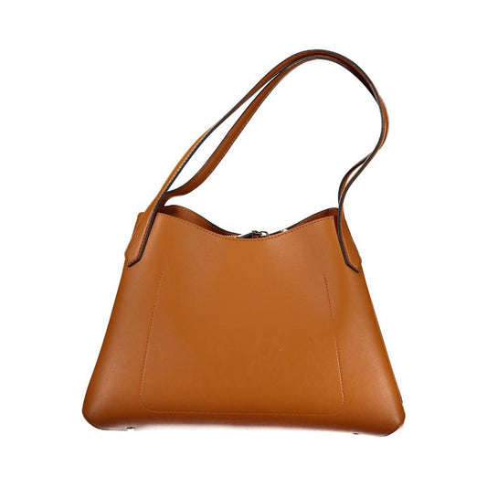 Guess Jeans Brown Polyethylene Handbag Guess Jeans Sienna