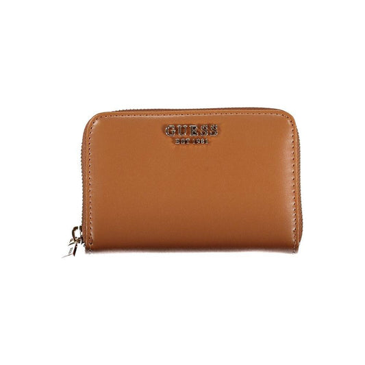 Guess Jeans Brown Polyethylene Wallet Guess Jeans Sienna