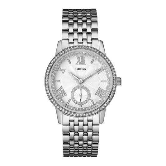 Guess Green Steel Watch Guess Light Gray