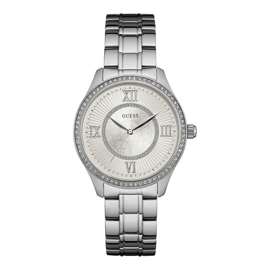 Guess Green Steel Watch Guess Light Gray