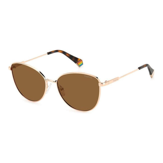 Polaroid Gold Metal Sunglasses Polaroid Sienna