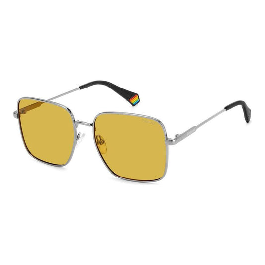 Polaroid Gray Metal Sunglasses Polaroid Dark Khaki